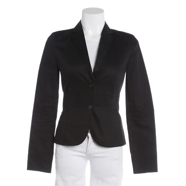 Blazer, in Black, Cotton, Hugo Boss