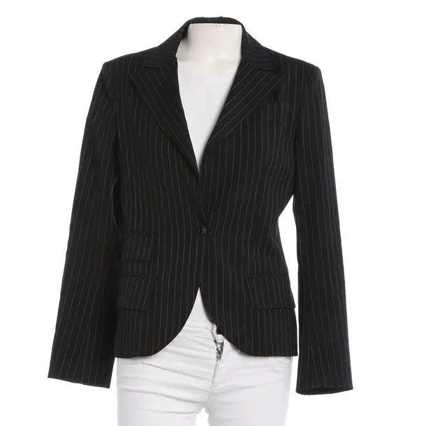 Blazer, in Black, Wool, Patrizia Pepe