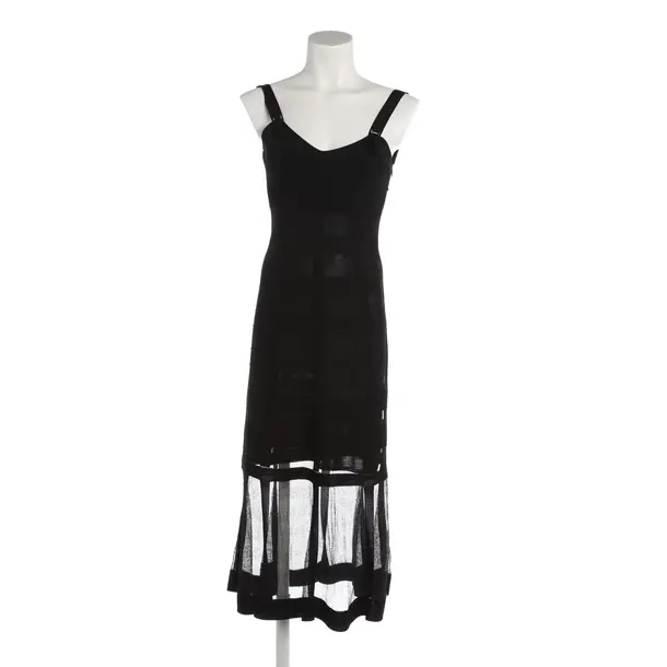 Cocktail Dress, in Black, Cotton, Alexander McQueen