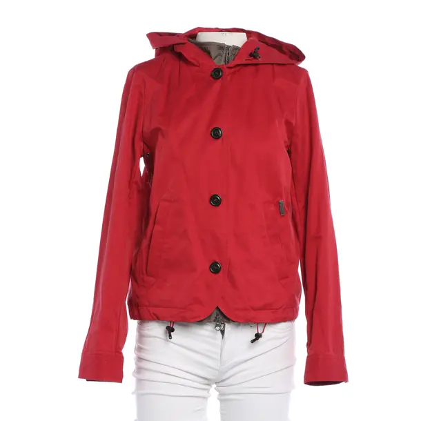 Mid-Season Jacket, in Red, Cotton, Woolrich