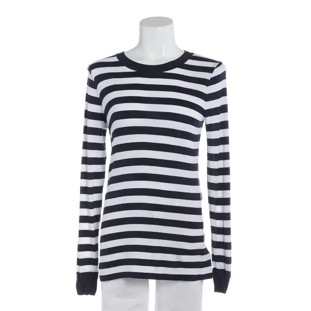 Long Sleeve Shirt, in Navy, Viscose, Michael Kors