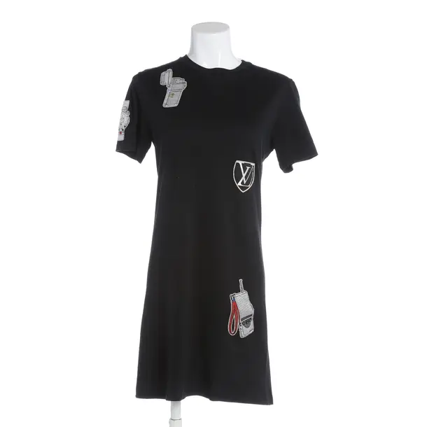 Dress, in Black, Cotton, Louis Vuitton