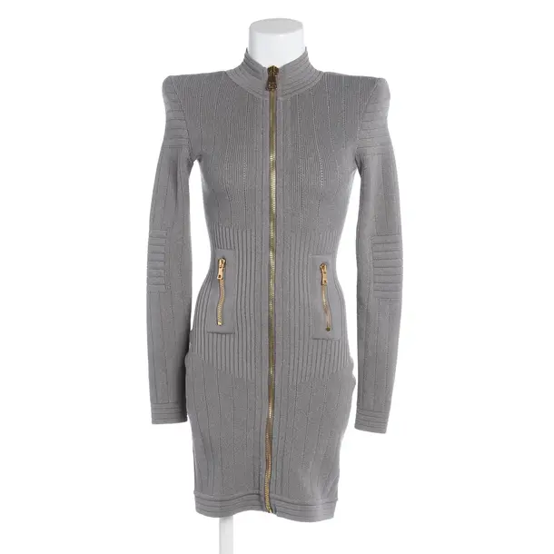 Etuikleid, in Hellgrau, Viskose, Balmain