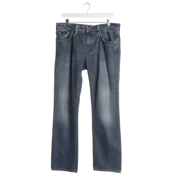 Jeans Straight Fit, in Blau, Baumwolle, Hugo Boss Black Label
