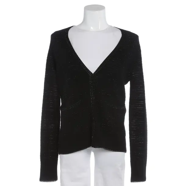 Cardigan, in Black, Wool, Maje