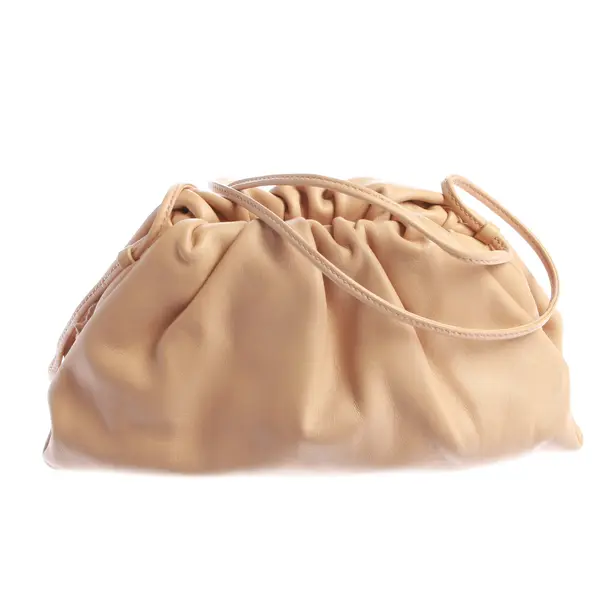 Evening Bag, in Light Brown, Leather, Bottega Veneta