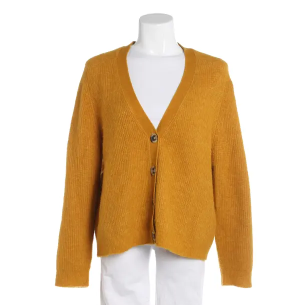Cardigan, in Light Brown, Wool, Mrs & Hugs