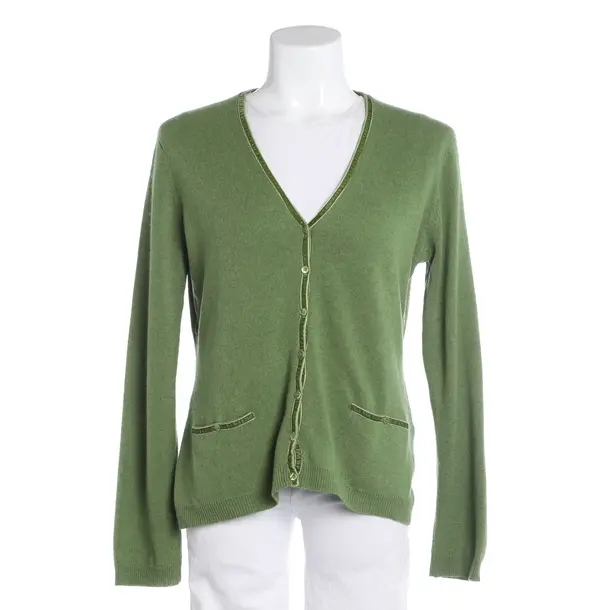 Cardigan, in Verde, Cachemire, FFC