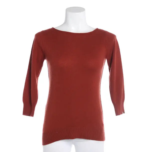 Maglione, in Arancione scuro, Cotone, Cashmere estremo
