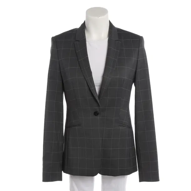 Blazer, in Grau, Wolle, Hugo Boss