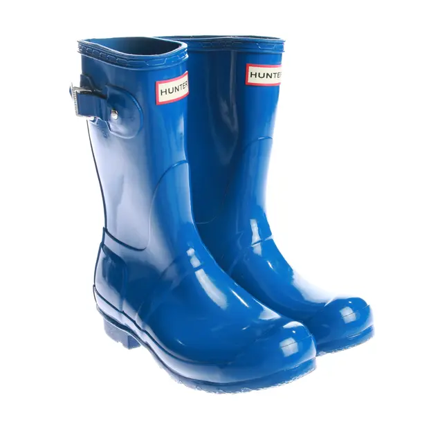 Stiefeletten, in Blau, Hunter