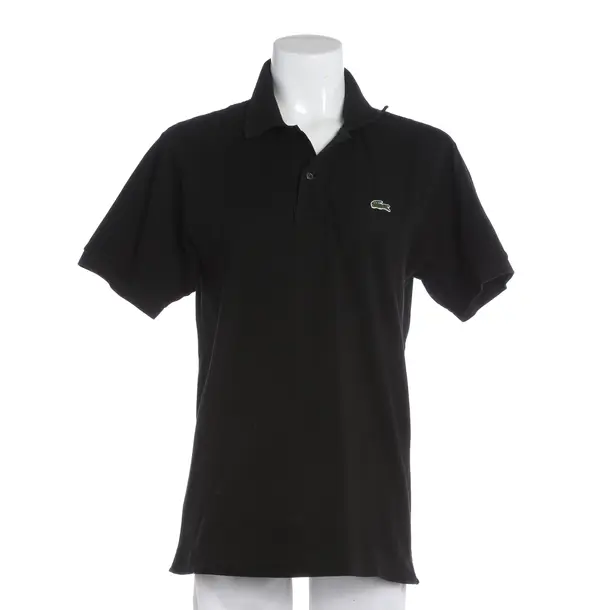 Poloshirt, in Schwarz, Baumwolle, Lacoste