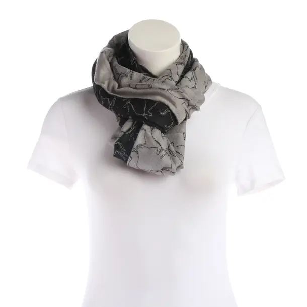 Scarf, in Black, Cashmere, Hermès