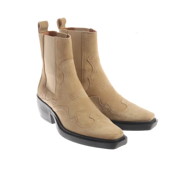 Ankle Boots, in Light Brown, Copenhagen