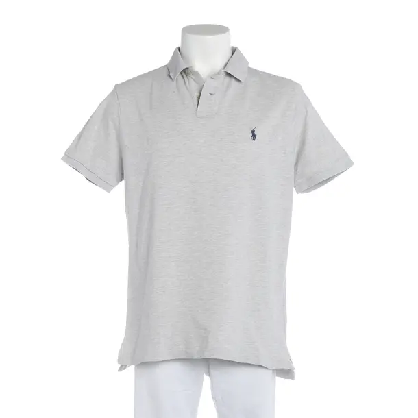 Polo Shirt, in Light Gray, Cotton, Polo Ralph Lauren