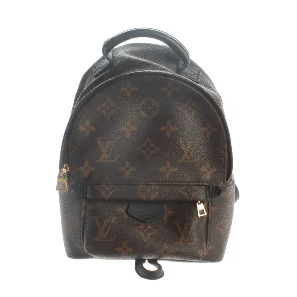 Rucksack, in Dunkelbraun, Canvas, Louis Vuitton