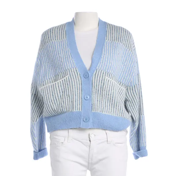 Cardigan, in Light Blue, Polyimide, Hugo Boss Orange