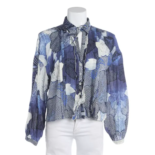 Blouse, in Multicolored, Cotton, High Use