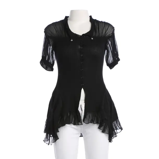 Blouse, in Black, Cotton, High Use