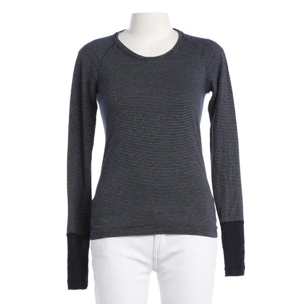 Longsleeve, in Blau, Baumwolle, High Use