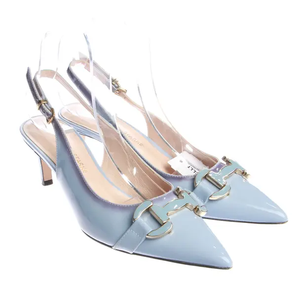 Slingbacks, in Blau, Konstantin Starke