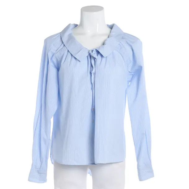 Blouse, in Blue, Cotton, High Use