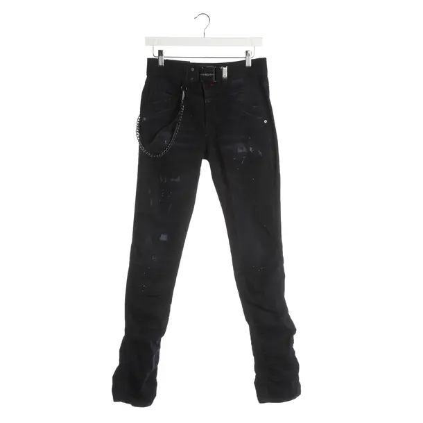 Slim Fit Jeans, in Navy, Cotton, High Use