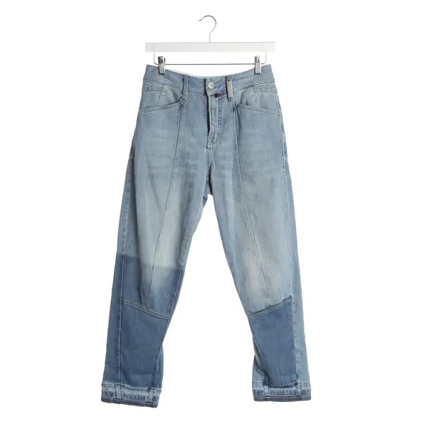 Boyfriend Jeans, in Light Blue, Cotton, High Use