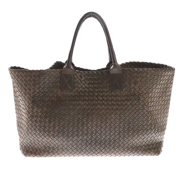 Handbag, in Brown, Leather, Bottega Veneta