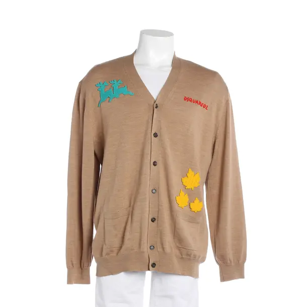 Cardigan, in Cammello, Cotone, Dsquared