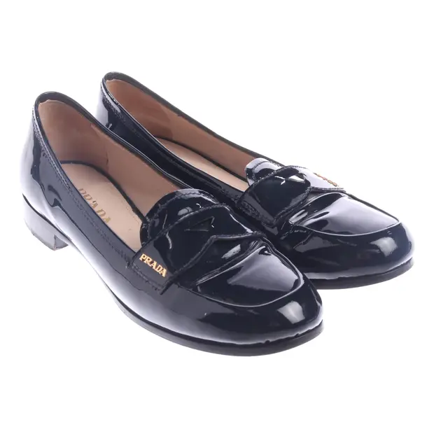 Loafers, in Navy, Prada