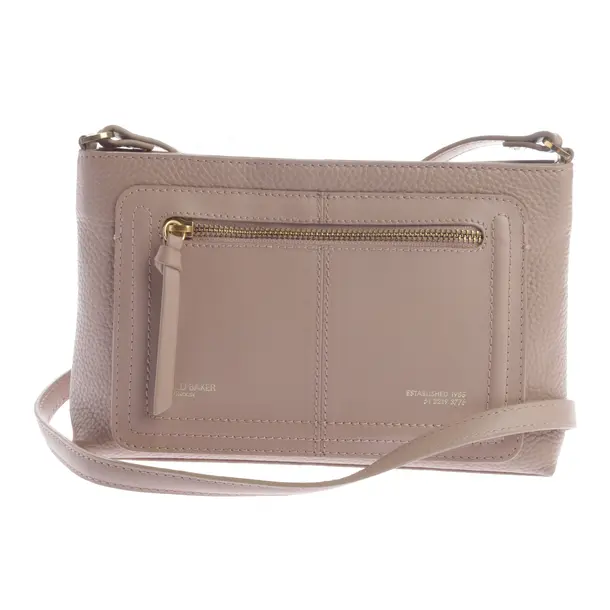 Shoulder Bag, in Light Pink, Leather, Ted Baker