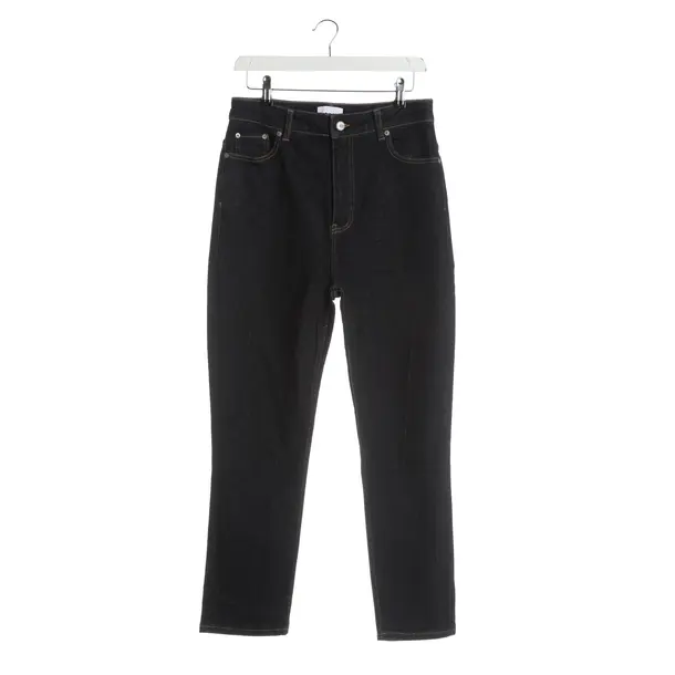 Straight Fit Jeans, in Navy, Cotton, Ganni