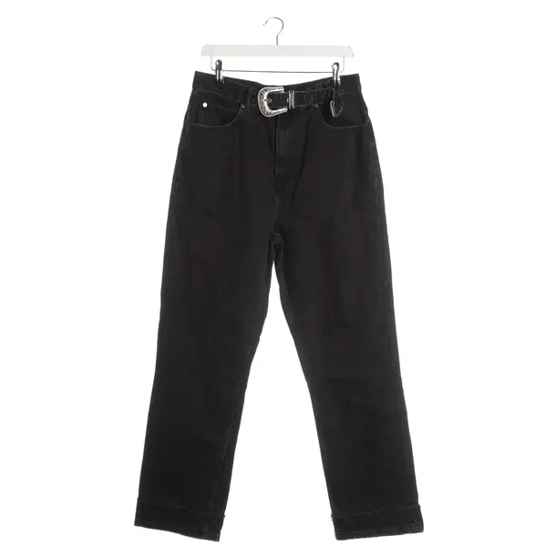 Straight Fit Jeans, in Dark Gray, Cotton, Sandro