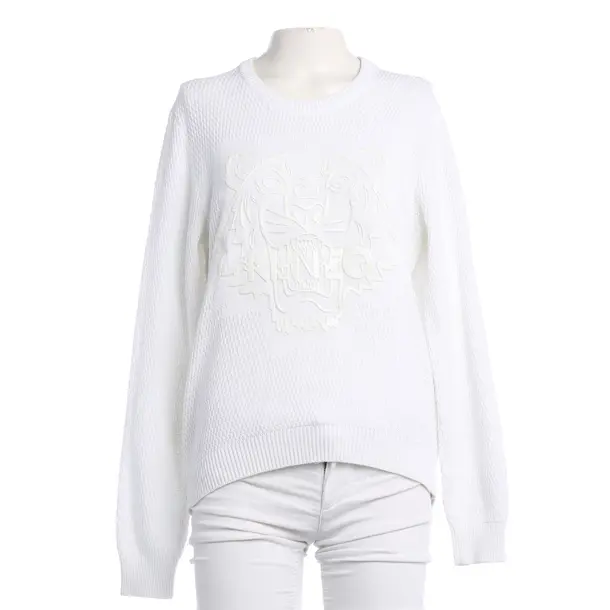 Maglione, in Bianco, Cotone, Kenzo