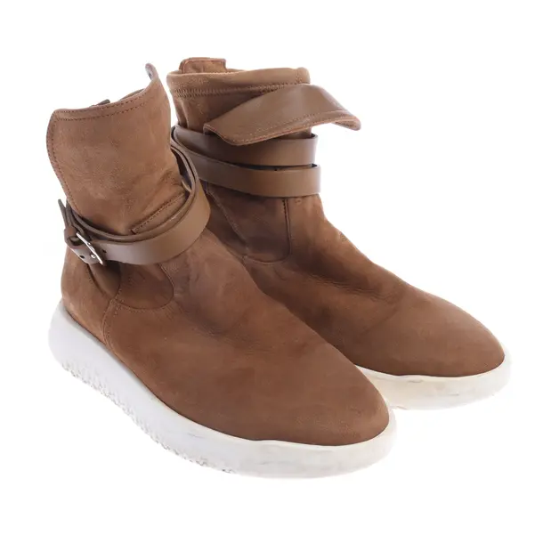 High-Top Sneakers, in Brown, Hermès