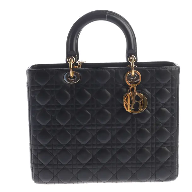Handbag, in Black, Leather, Dior