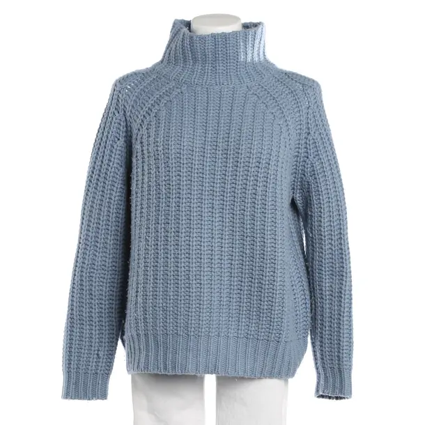 Jumper, in Blue, Wool, Hemisphere