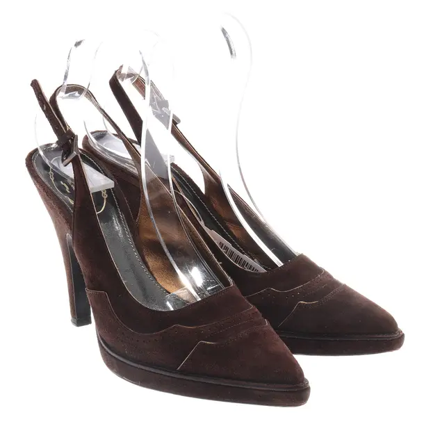 Slingbacks, in Dark Brown, Prada