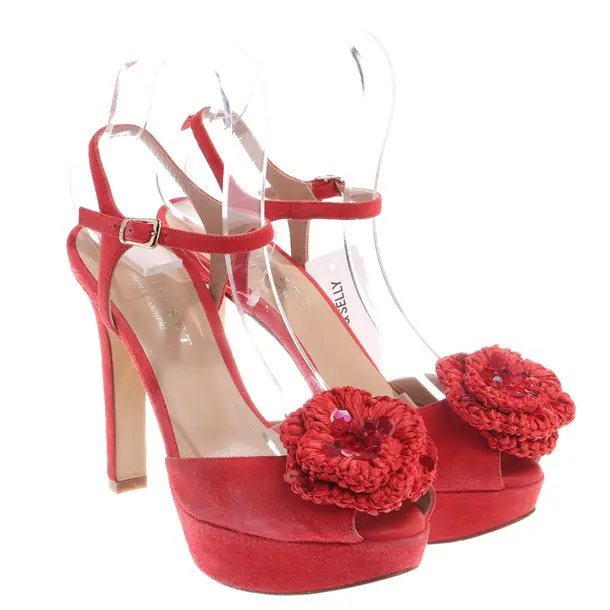 Sandaletten, in Hellrot, Twin Set