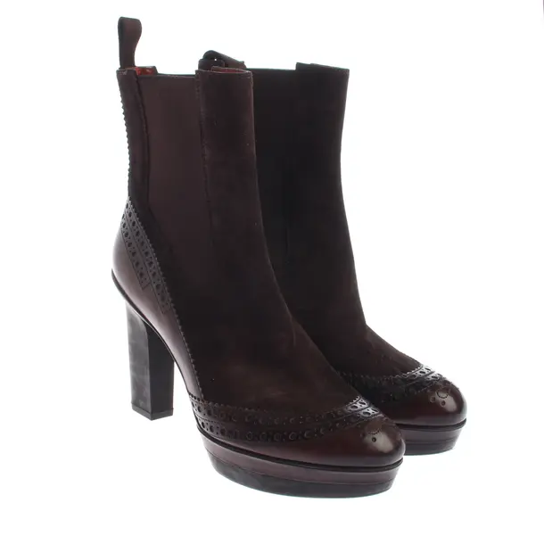 Stiefeletten, in Braun, Santoni