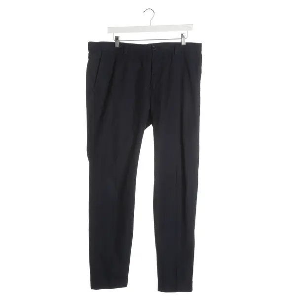 Pants, in Navy, Cotton, Dolce & Gabbana