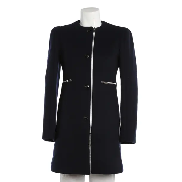 Mid-Season Coat, in Navy, Wool, Stella McCartney