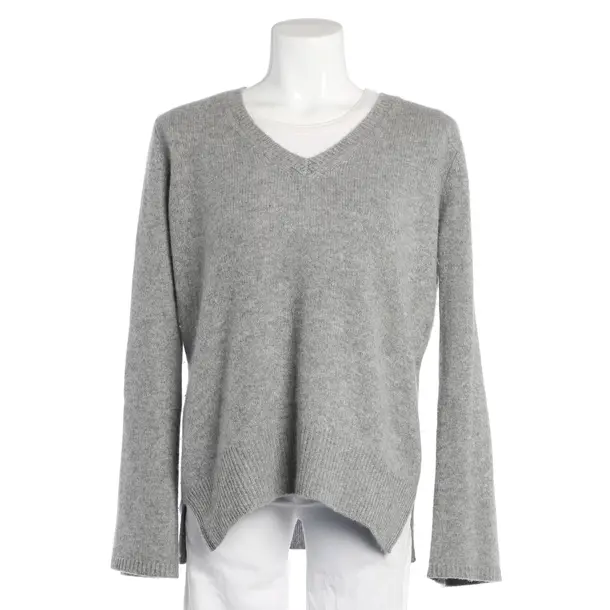 Pullover, in Hellgrau, Baumwolle, Jadicted