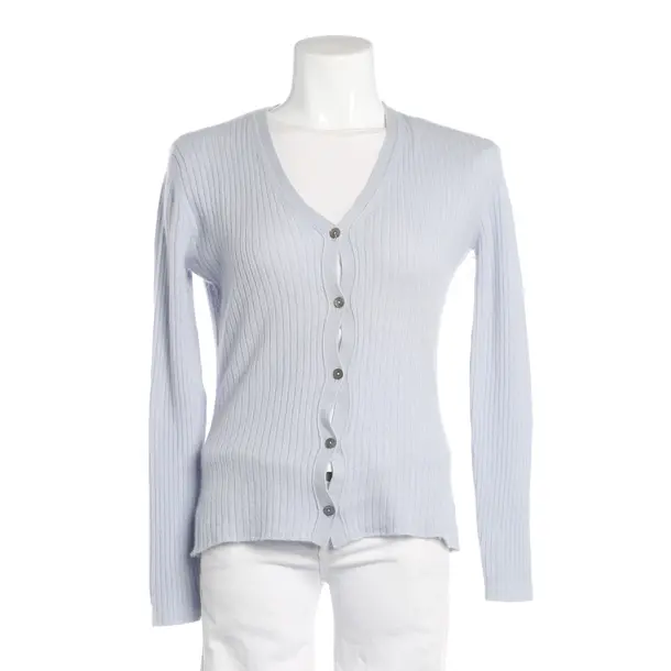 Cardigan, in Light Blue, Cotton, Aida Barni