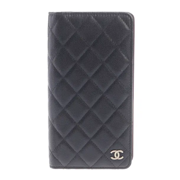 Organiser, in Schwarz, Leder, Chanel