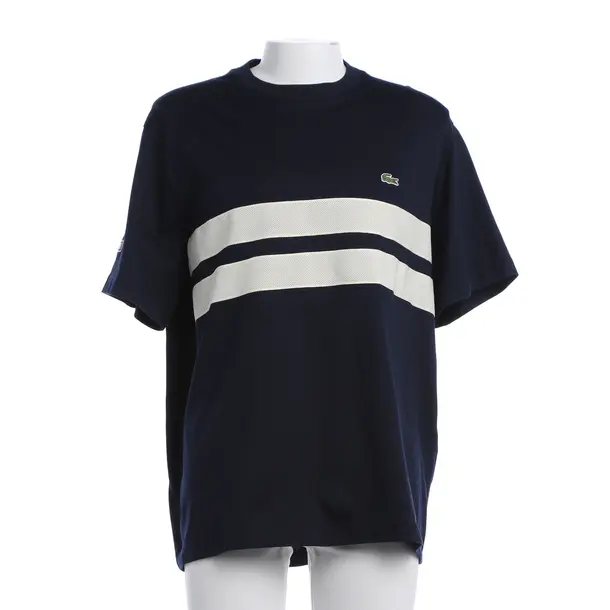 T-Shirt, in Navy, Baumwolle, Lacoste