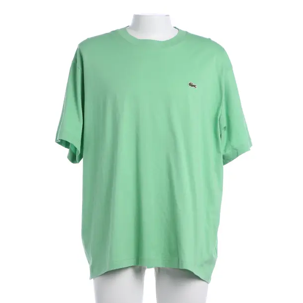 T-Shirt, in Hellgrün, Baumwolle, Lacoste