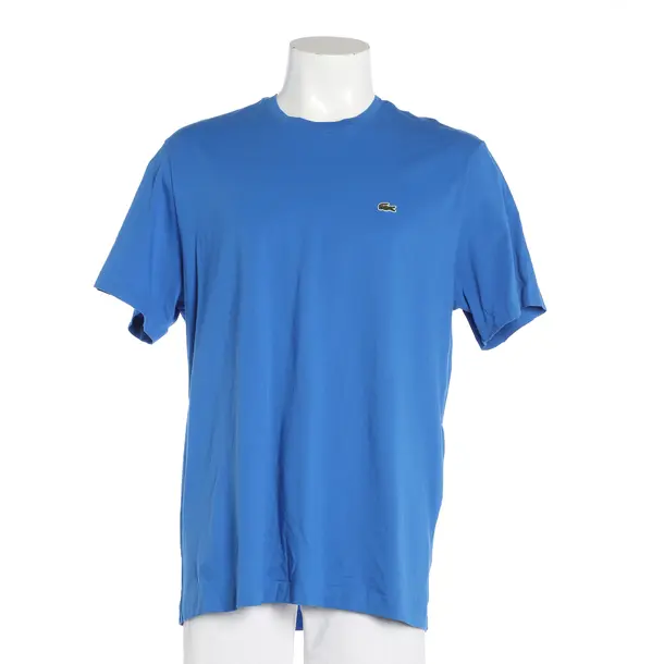 T-Shirt, in Blau, Baumwolle, Lacoste