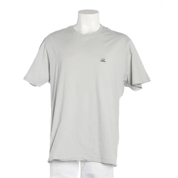 T-Shirt, in Light Gray, Cotton, C.P. Company